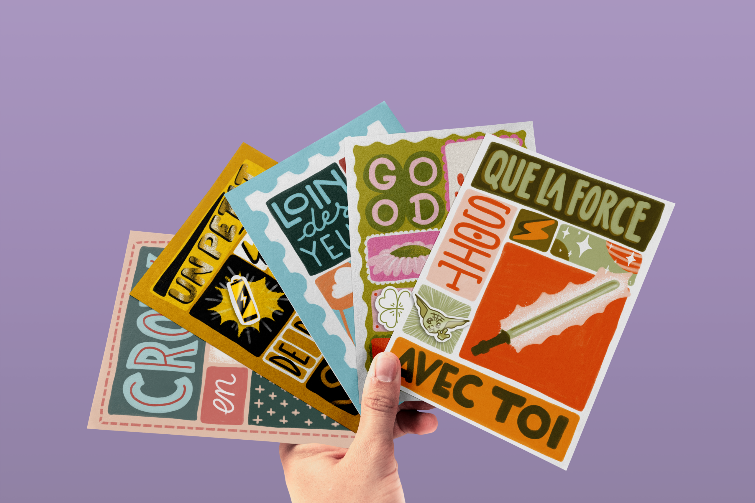 Carte postale TATTOO FAUX – Image 3